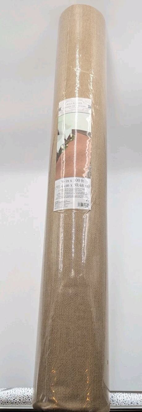 Amscan 36" x 100ft Wedding Event Decor Aisle Runner 244357 New